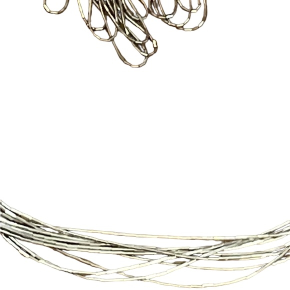 Carolyn Pollack Relios Liquid Sterling Silver 10 Strand Necklace & Earrings Set - Picture 10 of 10